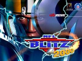 NFL Blitz 2000 Title Screen